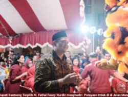 Bupati Terpilih Uji Nurdin Minta Perayaan Imlek di Bantaeng Terus Berlanjut dan Lebih Meriah