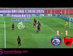 Arema FC ditahan imbang 1-1 oleh PSM