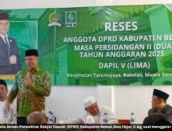 Ibnu Hajar Anggota DPRD Bekasi Gelar Reses, Serap Aspirasi Masyarakat Babelan