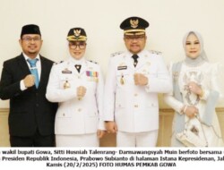 Husniah Talenrang Cetak Sejarah Baru, Perempuan Pertama Pimpin Kabupaten Gowa