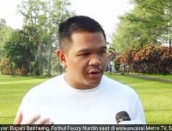 Diwawancarai TV Nasional, Bupati Bantaeng, Uji Nurdin Ungkap Hal ini
