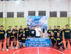 Bupati Bantaeng Uji Nurdin Buka Turnamen Futsal Ramadan Bangkit