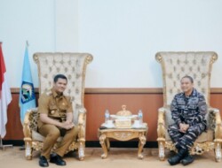 Dantamal VI Makassar, Temui Bupati Bantaeng di Rujab