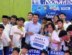 Random FC Juara Liga Ramadan Bangkit, Bupati Bantaeng Uji Nurdin Beri Apresiasi