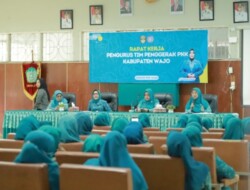 Kesejahteraan Masyarakat Wajo Jadi Prioritas: PKK Gelar Rapat Kerja