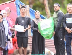 BKPRMI Bantaeng Salurkan Bantuan untuk Korban Kebakaran