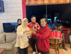 Andi Yuliani Paris Saksikan Langsung Timnas Indonesia vs Cina Bersama Warga Wajo