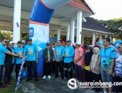 Ayah dan Anak Jalan Santai, Wujudkan Komunikasi Positif