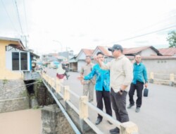 Bupati Bantaeng Tinjau Perbaikan Saluran Irigasi yang Rampung