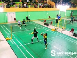 Kejuaraan Bulutangkis Bupati Bantaeng Cup 2025 Hari Kedua: 5 Kabupaten Bersaing Ketat