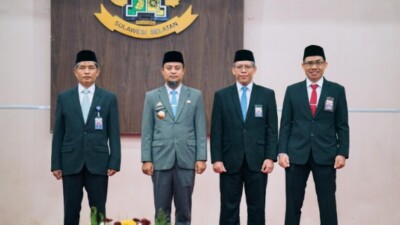 Gubernur Sulsel Kukuhkan Rasono sebagai Kepala BPKP Sulsel