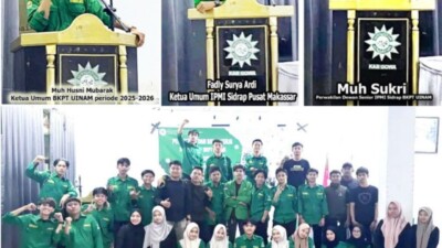 Husni Mubarak Resmi Pimpin IPMI Sidrap BKPT UINAM 2025-2026