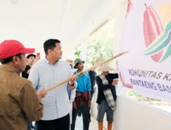 Bupati Bantaeng Resmikan Komunitas Kakao Bantaeng Bangkit, Petani Kakao Siap Bangkit