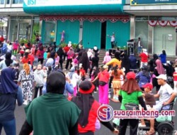 BSI KCP Makassar CPI Gelar Senam Sehat Bersama Komunitas Senam Sehat CPI