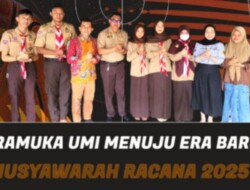 MURAC Pramuka UMI Laksanakan Musyawarah Racana dengan Semangat Kebersamaan