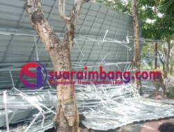 Atap Gedung PLHUT Kemenag Bantaeng Roboh, PERAK Tegaskan Akan Laporkan ke APH