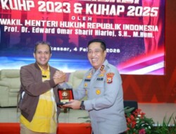 Kapolda Sulsel: Sosialisasi KUHP dan KUHAP Wujudkan Penegakan Hukum Profesional