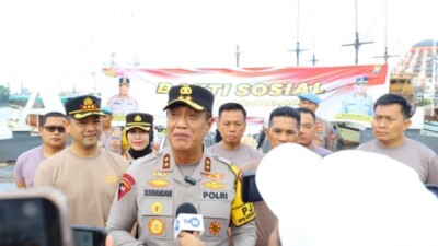 Aksi Bersih-Bersih Polda Sulsel, Wujud Kepedulian Lingkungan di Makassar