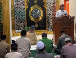 Malam Pertama Tarwih, Ratusan Jamaah Padati Masjid Nurul Khalifah Gowa