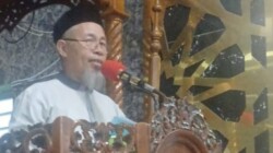Khutbah Gerhana di Gowa, Asnawin Luruskan Mitos
