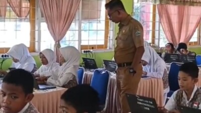 Bantaeng Siap Laksanakan TKA, Kabid Pembinaan SD Pantau Gladi Bersih