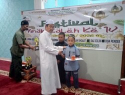 Remaja Masjid Balda Zakinah Sukses Gelar Festival Anak Saleh