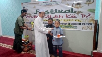 Remaja Masjid Balda Zakinah Sukses Gelar Festival Anak Saleh
