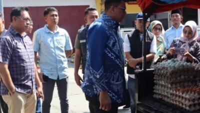 Satgas Sapu Bersih Pangan Gelar Sidak di Pasar Bantaeng