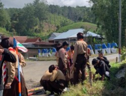 Bakti Sosial Jambore Nasional XII: Menanam Bunga, Menuai Harapan di Bantaeng