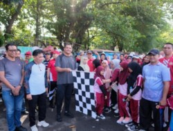 Lima Ribu Peserta Meriahkan Jalan Sehat Hardiknas Bantaeng