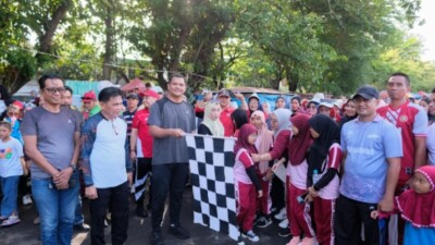 Lima Ribu Peserta Meriahkan Jalan Sehat Hardiknas Bantaeng