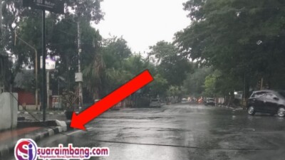 Kabel Gantung Bahayakan Pengguna Jalan di Bantaeng
