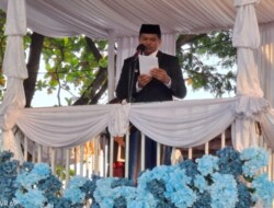 Bupati Uji Nurdin Pimpin Shalat Idul Adha di Pantai Seruni