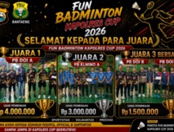 PB DOI A Juara Kapolres Cup 2026 Bantaeng Raih Rp4 Juta