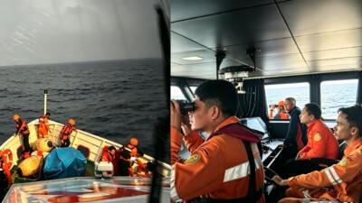 20 Orang Belum Ditemukan, Area Dicari Meluas, Dua KRI Perkuat SAR
