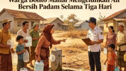 Air Mati Berhari-hari, Warga Bissappu Mendesak Solusi