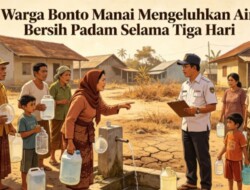 Air Mati Berhari-hari, Warga Bissappu Mendesak Solusi