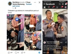 Diduga Curi Emas di Pasar Sentral Bantaeng, Wanita Dikelilingi Lalu Dijemput Polisi