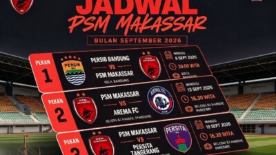 Jadwal PSM Makassar di Super League: Hadapi Tiga Lawan Berat di Awal Musim
