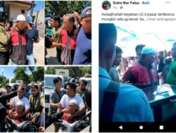 Diduga Jual Emas Palsu Bersurat, Bapak Paruh Baya Diamankan Warga di Pasar Lambocca Bantaeng