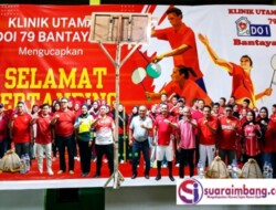 Merdeka Cup 81 Bulu Tangkis Bantaeng, 32 Pasang Berlaga di GOR Malliingi — Klinik Utama DOI 79 Bantayan Tak Sekadar Sponsori