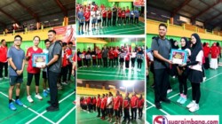 Bupati Bantaeng Tutup Turnamen Bulutangkis Merdeka Cup 81