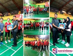 Bupati Bantaeng Tutup Turnamen Bulutangkis Merdeka Cup 81