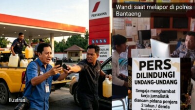 Jurnalis Dihajar dan HP Direbut Ungkap Dugaan Mafia BBM, Kebebasan Pers “Diinjak” di Bantaeng?