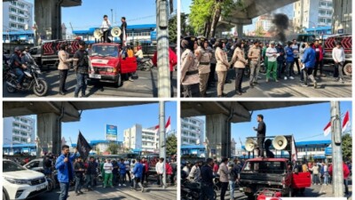 Aksi Aspirasi Makassar Berjalan Aman Tertib Kondusif