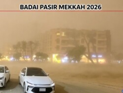 Beralih ke Mekkah! Setelah Madinah, Badai Pasir Besar Hantam Tanah Suci