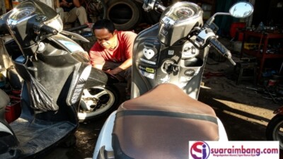 Tambal Ban Rp5.000, Omzet Capai Rp30 Juta Sebulan di Bantaeng