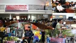 Ratusan Warga Bonto Lojong Demo Tolak Rencana Pembangunan Batalyon Teritorial