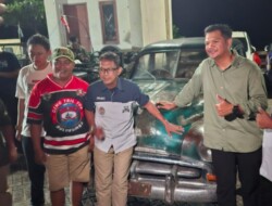 Bupati Bantaeng Sambut Komunitas Mobil Klasik se-Sulawesi di Pantai Marina