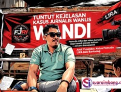 Seminggu Ditunggu Pemuda LIRA Ancam Turun ke Jalan Jika Kasus Jurnalis Wandi Tak Jelas